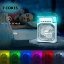 Mini Ventilador e umidificador